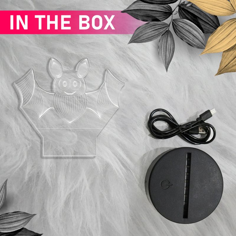 Blend Bat Design Night Lamp